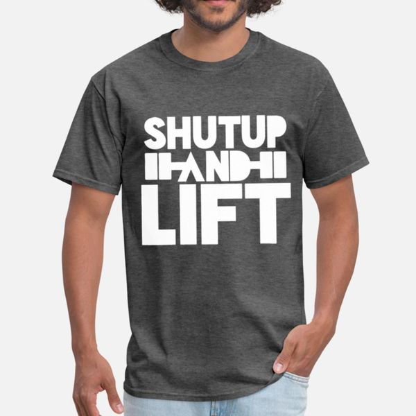 

shut up and lift тренажерном зале workout метанию tank top workou футболка diy дышащий белый костюм толстовка толстовка
