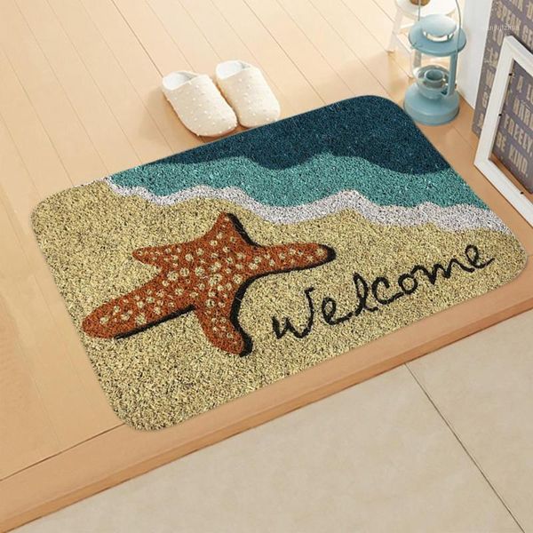 

welcome doormat entrance mat hallway 6 patterns printed anti-slip floor mat area rugs funny custom front door carpet1