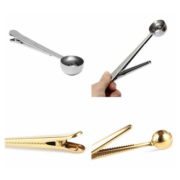 

urijk multifunction kitchen supplies coffee scoop with clip stainless steel tea coffee meas wmtvuj dh_seller2010