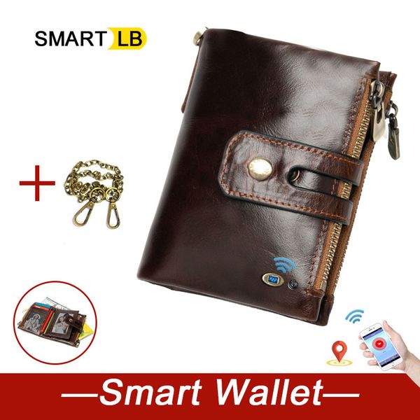 

smart wallet cowhide genuine leather men wallet coin purse small card holder vintage hasp male multi-functional purse men c1223, Red;black