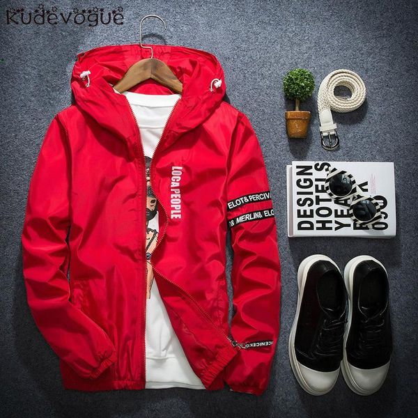 

men's jackets spring autumn thin windbreaker jacket men plus size m-4xl jaqueta masculina slim fit young hooded bomber, Black;brown