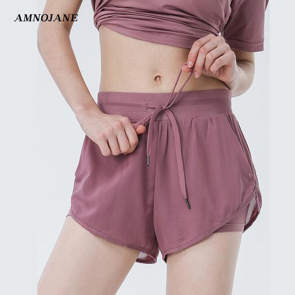 

summer running spandex shorts women gym leggings sport biker tights fitness clothing vital seamless workout yoga short kg-782, White;red