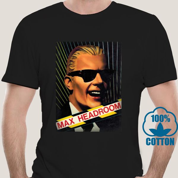 

2280a new max headroom men t shirt black em1 sport hooded sweatshirt hoodie