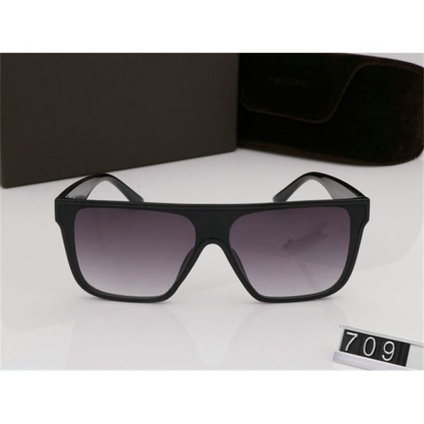 

glasses uv400 fashion square man woman eyewear ford sunglasses sun lenses new tom 2021 trend tf709 with sunglasses box+discount wwvtf, White;black