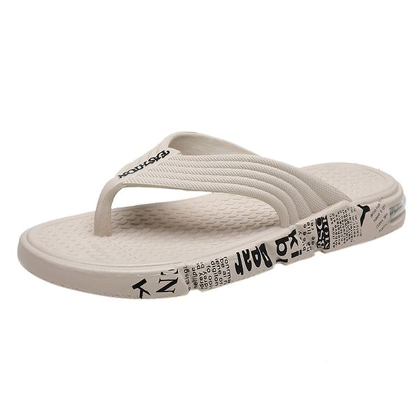 

sagace fashion casual shoes men shoes beach slippers men flip flops non-slip sandal summer slippers breathable flip flops shoes t200408, Black