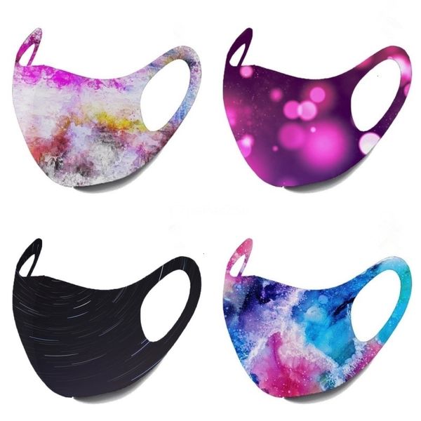 

reusable 3d face print designer dustproof printed ultraviolet-proof washable cartoon mask party masks