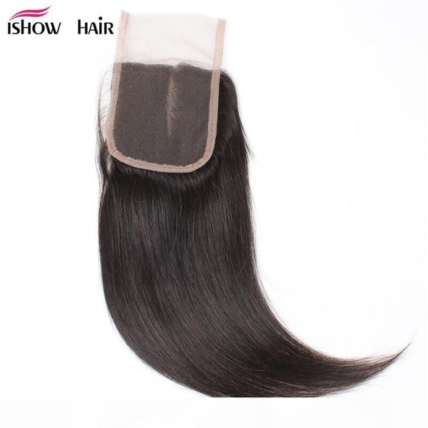 

brazilian hair weaves 10a human hair bundles with closure straight hair extensions wholesale 4bundles with closure, Black