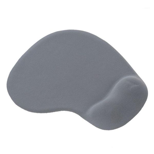 

silicone mouse pad mat with foam rest wrist support for pc lap1pcs(light gray)1