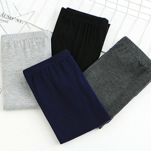 

women's leggings autumn plus size women stretch pants compression seamless thin black cotton large high waisted1