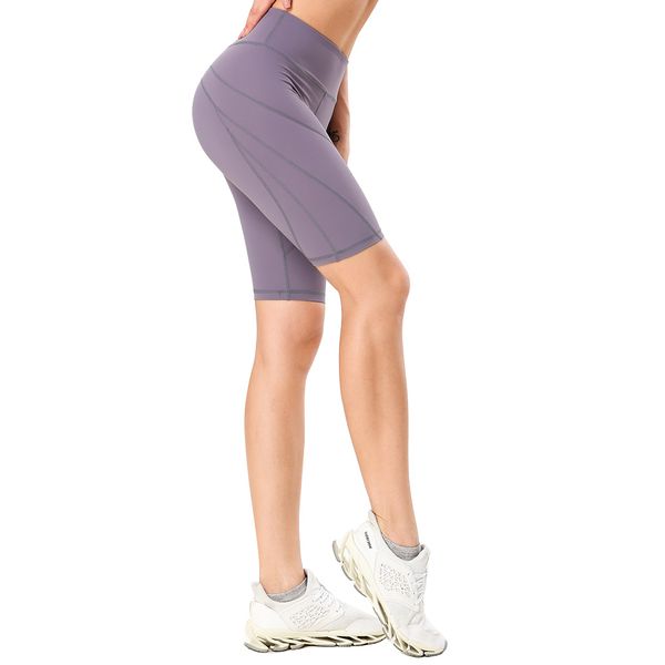 

yoga outfits gym leggings high waist sport femme fitness shorts women athletic push up nylon knee-length running pants female, White;red