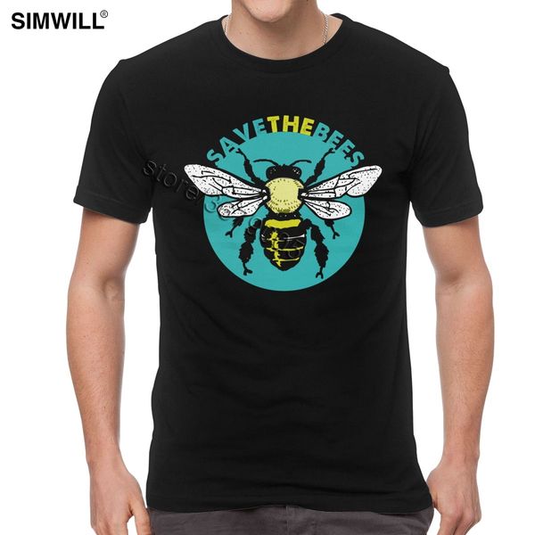 

retro save the bees tees for pure beekeeper short sleeve o neck trend graphic print summer sport hooded sweatshirt hoodie men t shirt