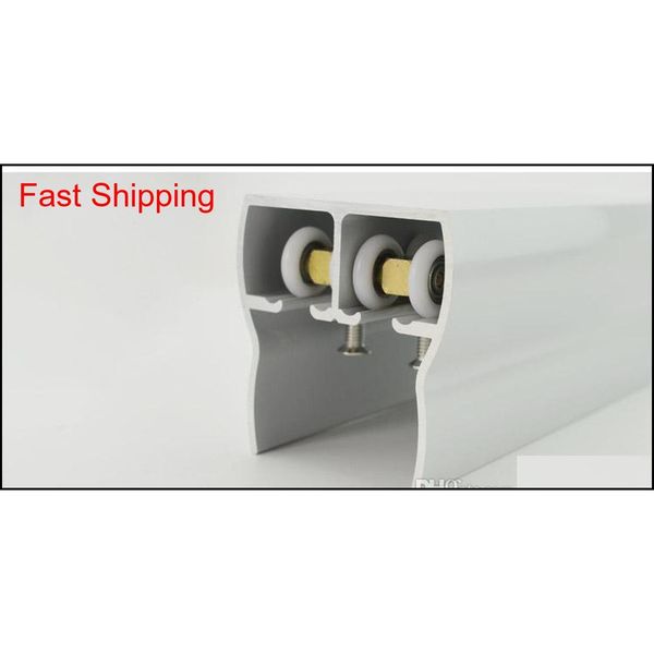 

shower room door roller ultra-quiet wooden window sliding door pulley hanging rail track nylon wheel glass b qylqgk packing2010
