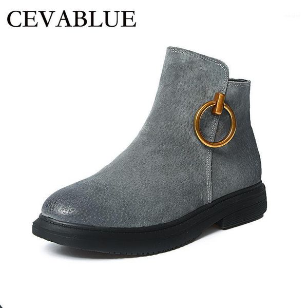 

boots cevabule vintage ankle british wind heel leather metal buckle polished boots. ljy-10211, Black