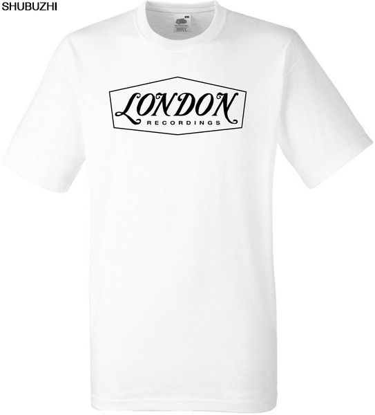 

london recordings sublimation t shirt summer male mens tshirt euro size drop shipping tee-shirt sport hooded sweatshirt hoodie