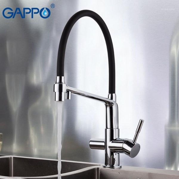 

kitchen faucets gappo faucet with taps water mixer filtered torneira sink brass1