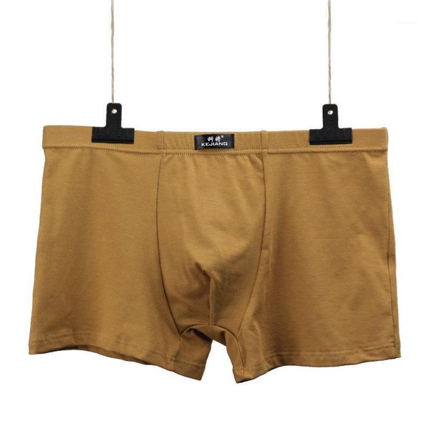 

man cotton solid underwear breathable high elasticity fashion yong male boxers simple style u convex bag soft underpants1, Black;white