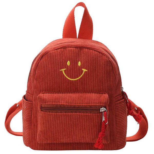 

рюкзак корейской версии студент маленький рюкзак простой дикий мини арт ретро вельвет кашемир сумка небольшая каваи женщин