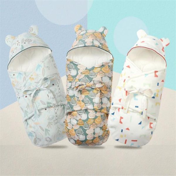 

детские спальный мешок одеяло зима новорожденного пеленальный wrap infant конверт одеяло пеленание wrap сна sack обертывания