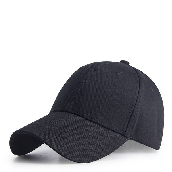 

spring and summer baseball cap men's and women's red sunscreen body cotton hard baseball cap, Blue;gray