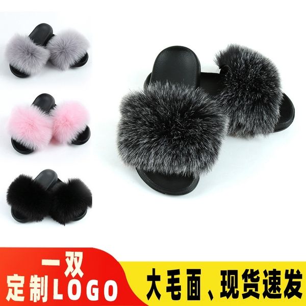 

l6oi beach slippers 2019 summer new sandals and slippers flat with bow rivets shoes flip-flops garden jelly women's sandals, Black