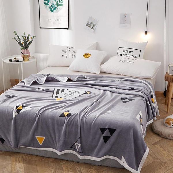 

coral fleece soft sofa blanket single/queen/king flannel bedspreads soft warm blankets for bed