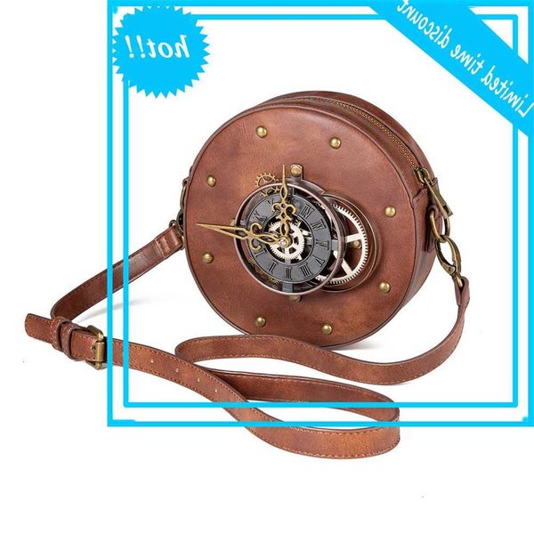 

luxury designer punk style shoulder bag pu retro cross body task for circular individual creativity women tasks