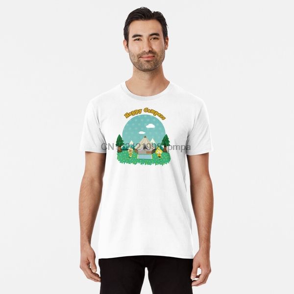 

sport men t shirt animal crossing pocket camp happy campers premium t shirt women tshirts