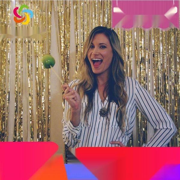 

jrjtg taixi craft layout decoration craft curtain xsjgj rain arrange 1*4m rain curtain silver