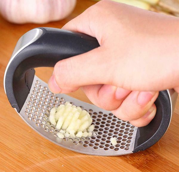

stainless steel manual garlic press squeezer crusher masher ho jllexe sinabag
