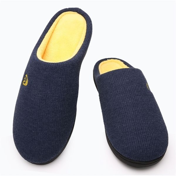 

men winter home slippers soft warm with fur comfortable men sneakers indoor bedroom lovers couples non slip floor shoes big size y200107, Black