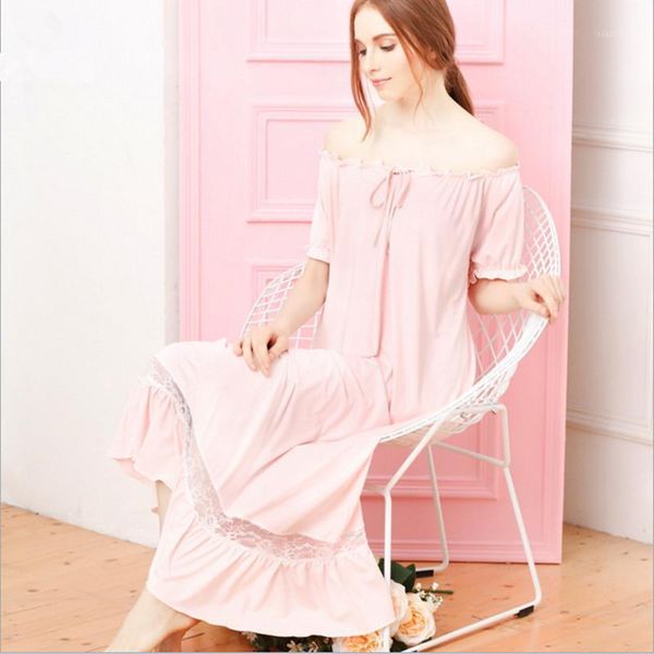 

2018 summer vintage white princess nightdress female long nightgowns women short-sleeve women sleepwear ad2441, Black;red
