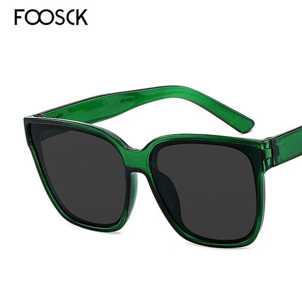 

oversized sunglasses foosck square women fashion summer style big size frame mirror sun glasses female oculos uv400