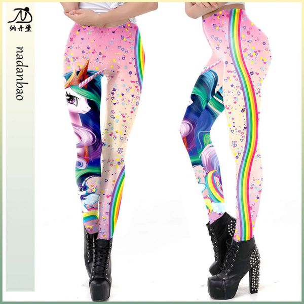 

3d digital printing leggings kdk1932 popular, Black