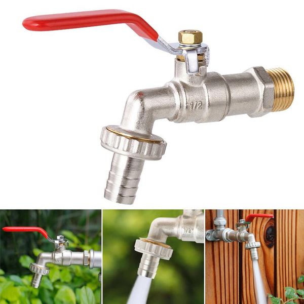 

bathroom sink faucets quick open faucet anti leaking brass single cold external thread washing machine water tap aia99