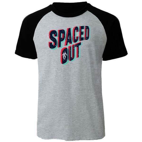 

letter print spaced out funny mens raglan short sleeve summer o neck male hipster sport hooded sweatshirt hoodie men t shirt