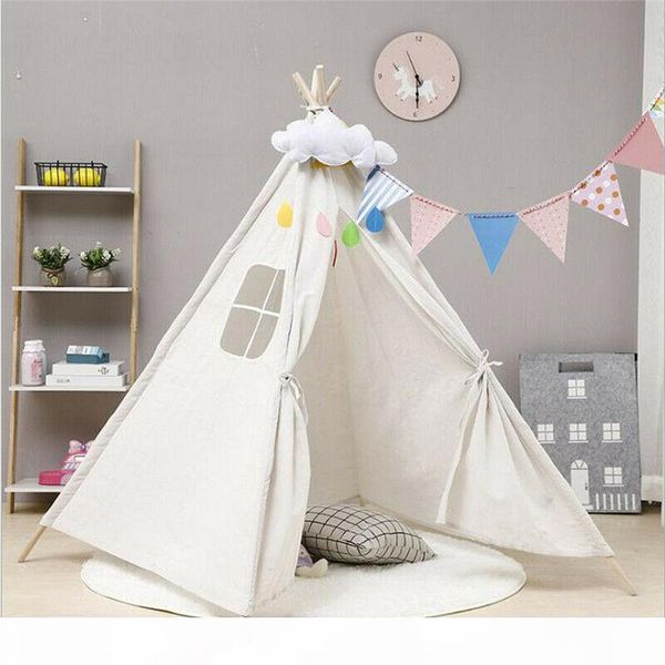 

4 colors child mosquito net portable folding fairy play tent children kids castle cubby play house toy home decor