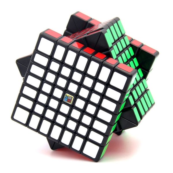 

moyu meilong 7x7x7 classroom ml7 magic 7layers seven layer black cube puzzle toys for children kids y200428