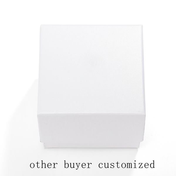 

luxury simple white women men gift packet watch box