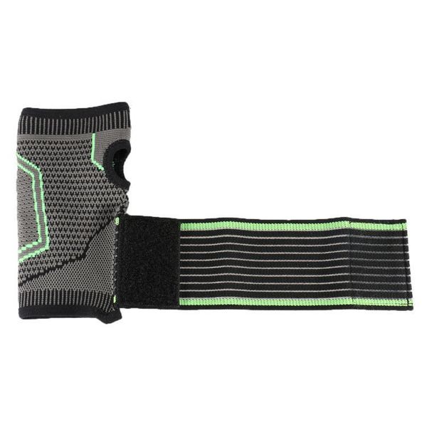

20 outdoor cycling sports wrist three-dimensional braided compression warm wrist brace fixed protection joint sports wrist brace, Black;red