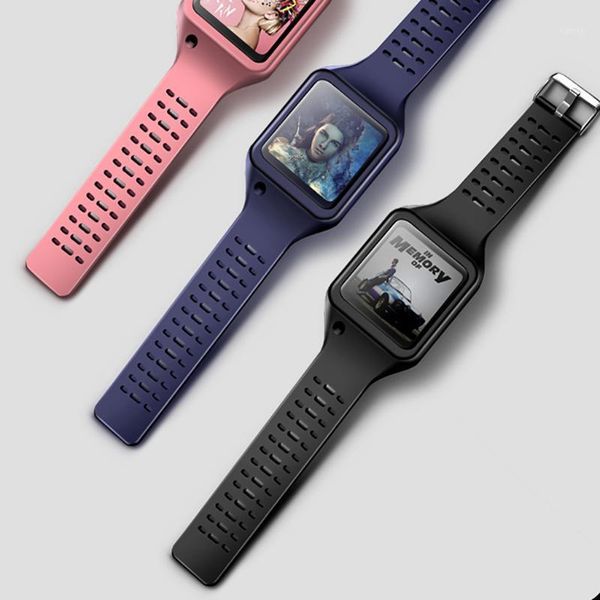 

& mp4 players clip mp3 player watch function strap detachable built-in 16g recording radio video player1