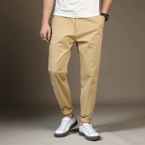 

2020 summer cotton men casual korean small feet harem pants chinese style loose male trousers plus size mens pants, Black