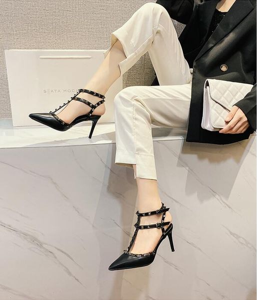 

designer women sandals high heels party wedding black nude white glitter spikes pointed toes pumps dress shoes