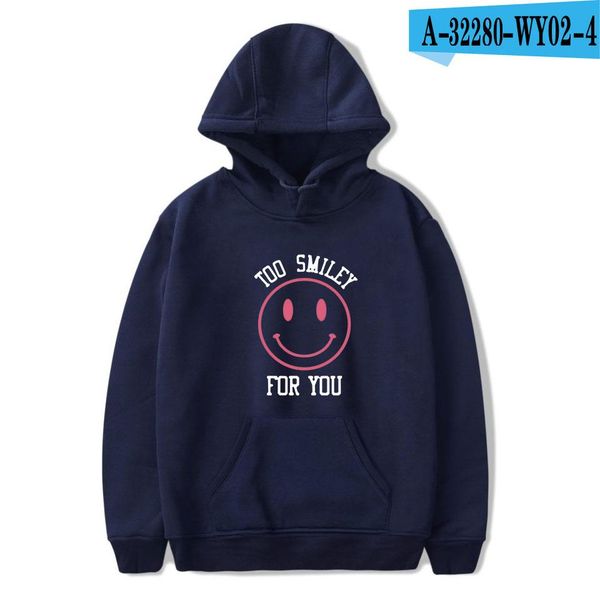 

the hype house addison rae merch hoodies sweatshirts 2020 men women print pouty face hoodies adults children pullover sqcslu dh_bde, Black