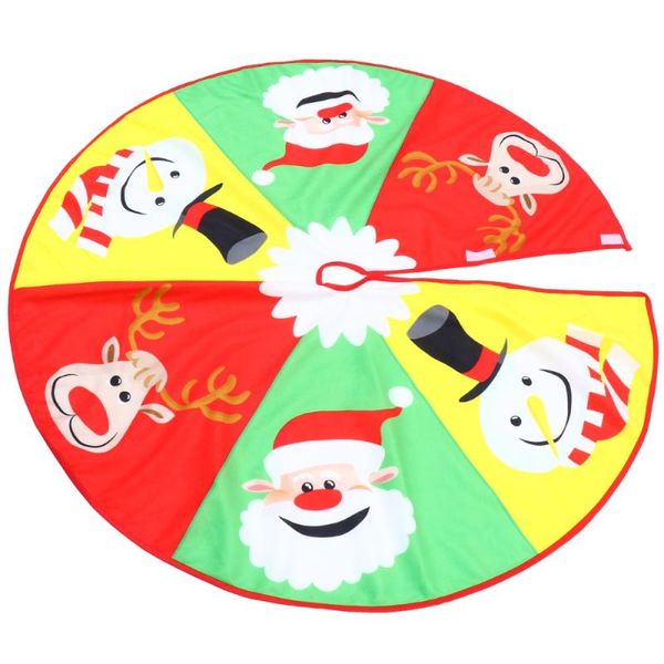 

1pc fashion and creative christmas tree skirt carpet christmas decoration