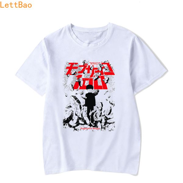 

охладить vogue человек дизайн tee mob psycho лето 2020 нового аниме мультфильм печать белого случайный человек homme спорт толстовка с капюш