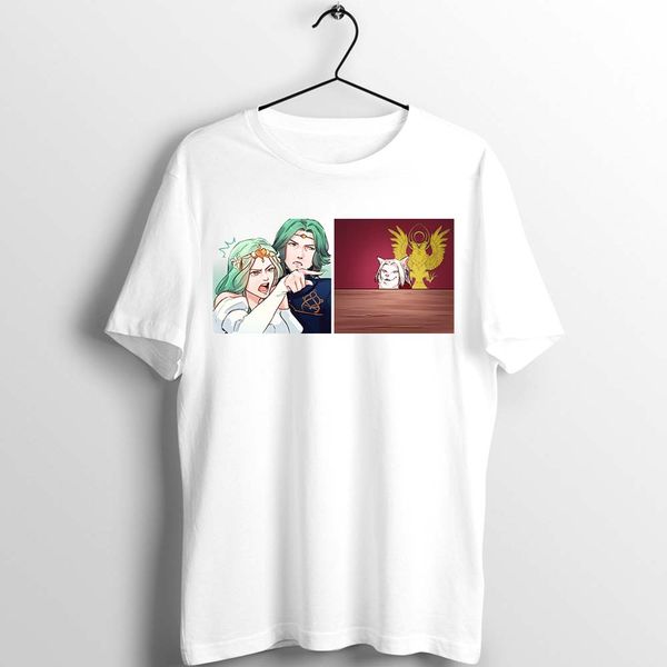 

unix тенниска женщины fire emblem три дома meme из года женщина кричать на кошка printed art картина tee спорта толстовка с капюшоном hoodie