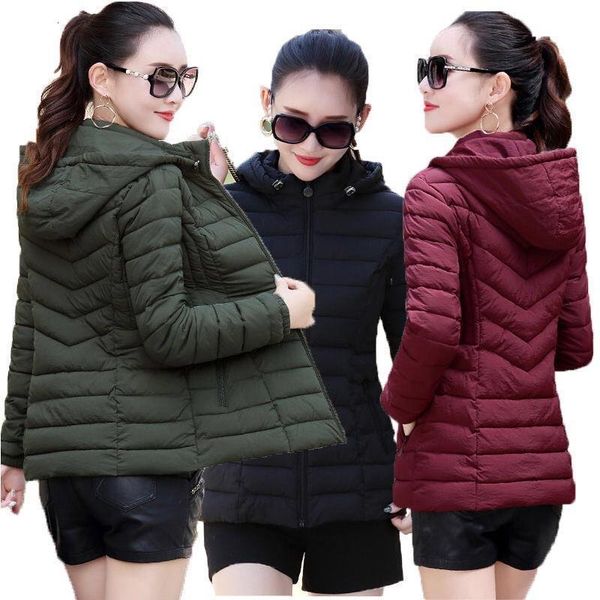 

new 2020 winter jacket women thick snow wear winter coat lady clothing female jackets parkas chaqueta mujer women down jacket, Black
