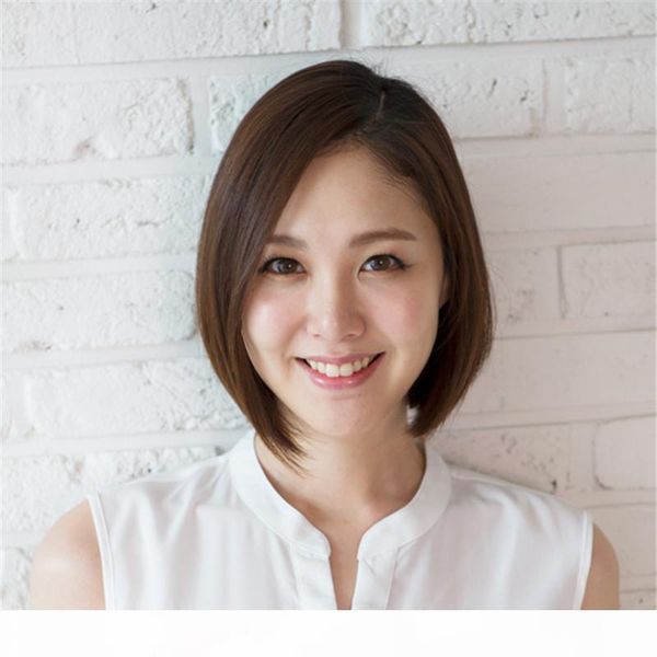 

150% density full lace human hair wigs for white women straight pre plucked brazilian lace wig full straight hair natural color 4# kabell, Black;brown