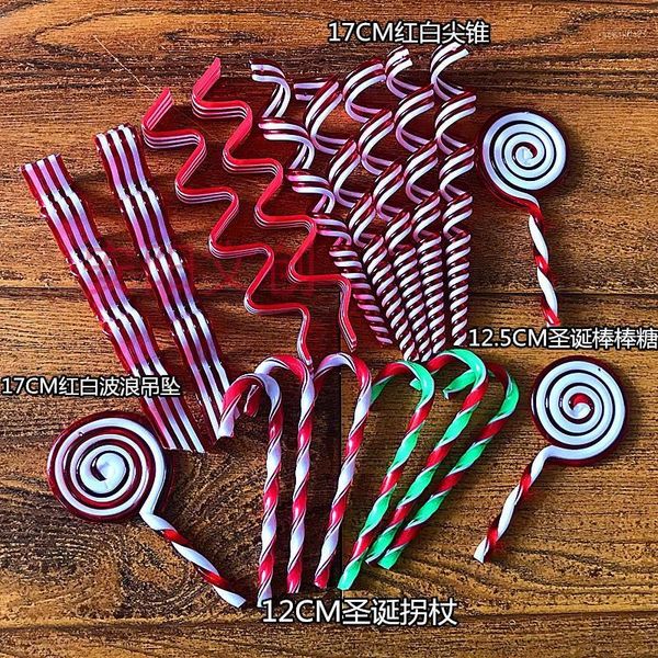 

christmas decorations gifts tree pendant window scene arrangement acrylic crutches1