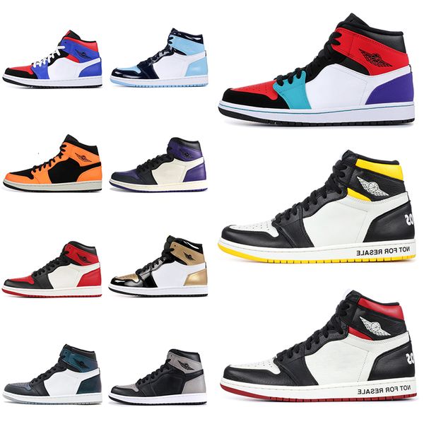 

new 1 og mens basketball shoes unc sports illustrated black toe gold 3 men 1s sports sneaker trainers size 7-13, White;red